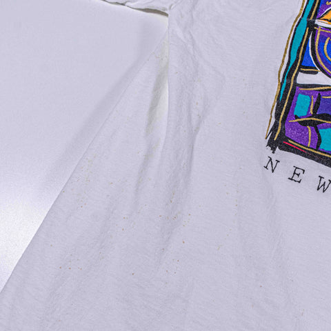 US Open NYC 1996 Fila T-Shirt Abstract Art