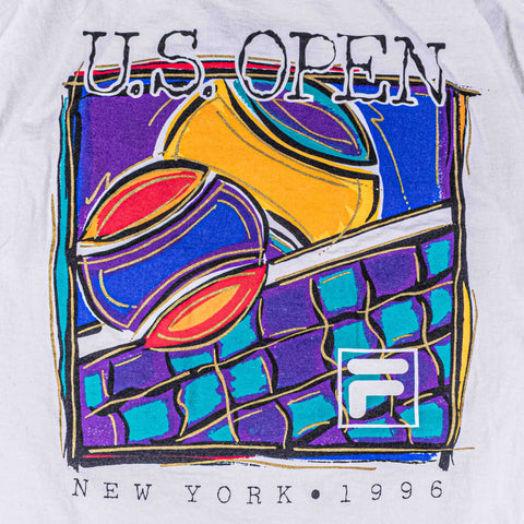 US Open NYC 1996 Fila T-Shirt Abstract Art