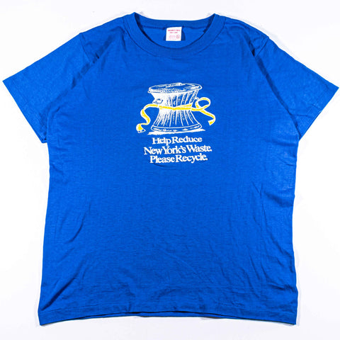 New York City Sanitation Recycle T-Shirt Waste Watcher DSNY