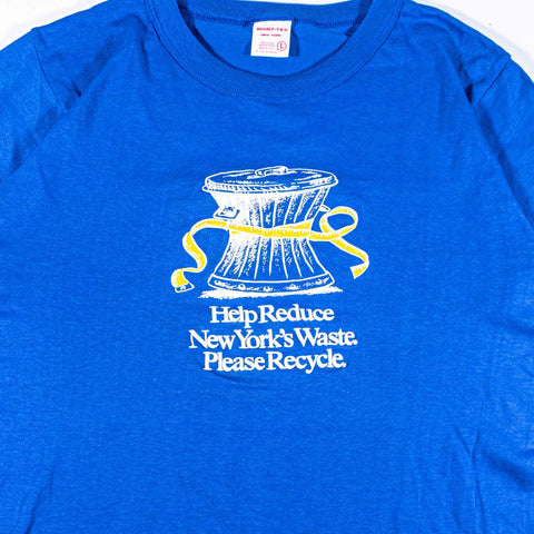New York City Sanitation Recycle T-Shirt Waste Watcher DSNY