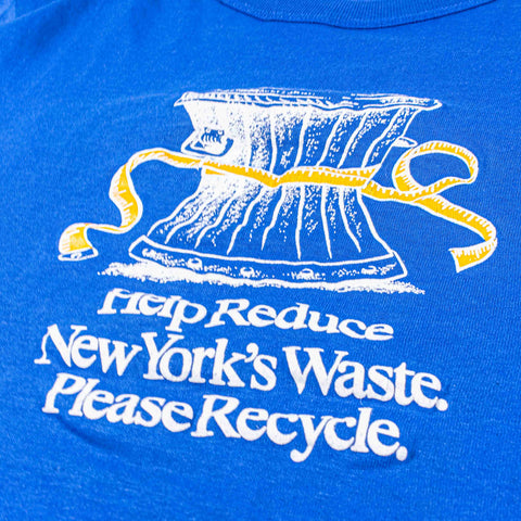 New York City Sanitation Recycle T-Shirt Waste Watcher DSNY