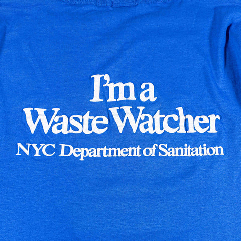 New York City Sanitation Recycle T-Shirt Waste Watcher DSNY