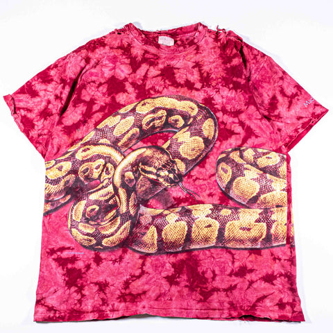 Habitat XCVII Snake Python T-Shirt Distressed