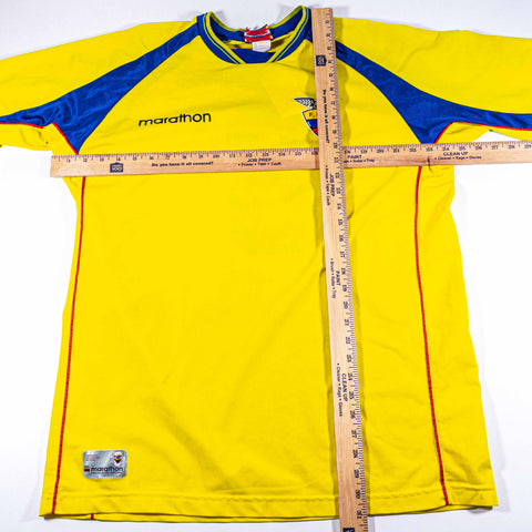 2002 Ecuador World Cup Marathon Jersey Customized