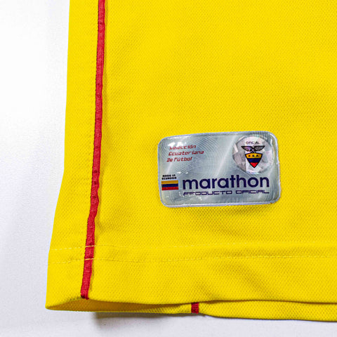 2002 Ecuador World Cup Marathon Jersey Customized