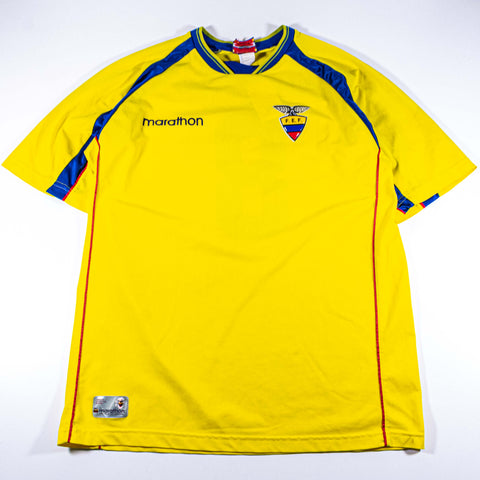 2002 Ecuador World Cup Marathon Jersey Customized