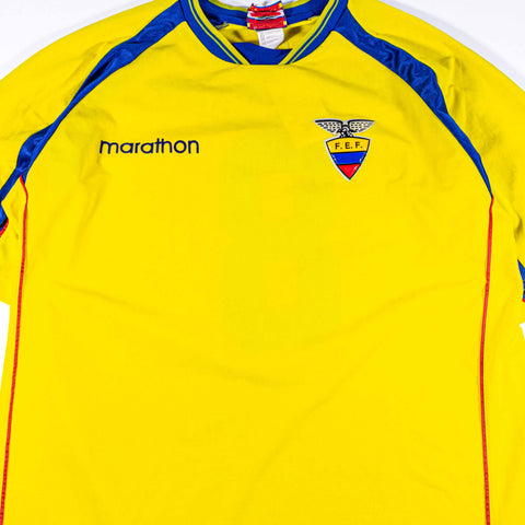 2002 Ecuador World Cup Marathon Jersey Customized