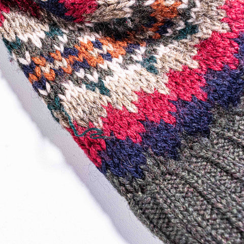 Abercrombie & Fitch Fair Isle Nordic Wool Sweater