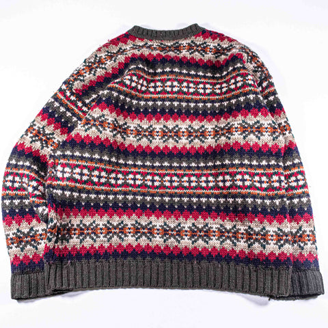 Abercrombie & Fitch Fair Isle Nordic Wool Sweater