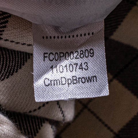 Filson Lightweight Alaskan Guide Shirt Cream Deep Brown
