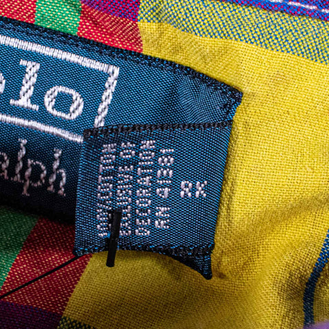 Polo Ralph Lauren Ikat Plaid Utility Work Shirt