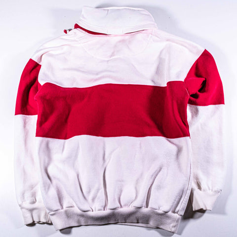 Canterbury New Zealand Striped Rugby Hoodie Sweatshirt