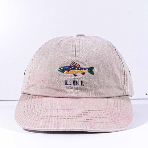 LBI Long Beach Island Trout Fish Hat