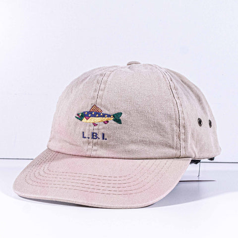 LBI Long Beach Island Trout Fish Hat