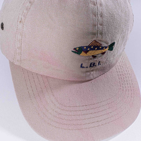 LBI Long Beach Island Trout Fish Hat