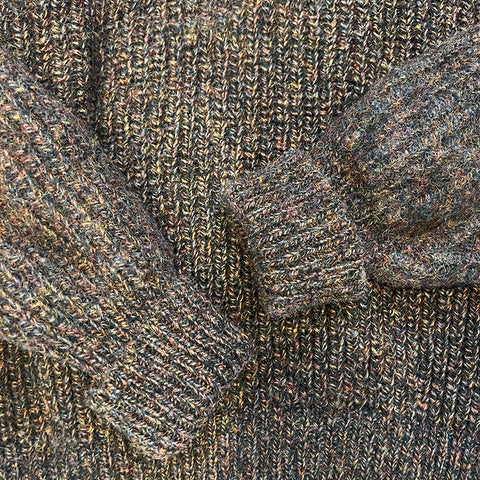 Whalerknits Wool Fisherman Sweater Made in USA