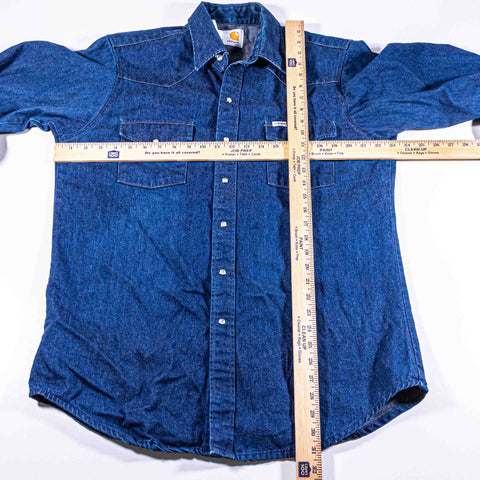 Carhartt Western Pearl Snap Denim Shirt