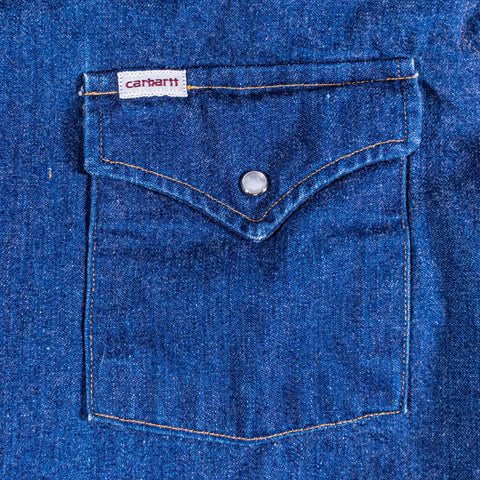Carhartt Western Pearl Snap Denim Shirt