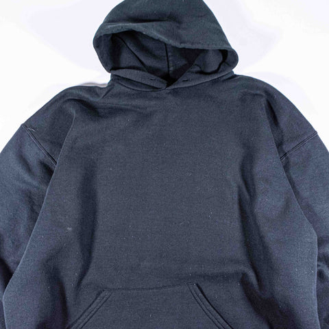 Russell Athletic Blank Black Hoodie Sweatshirt
