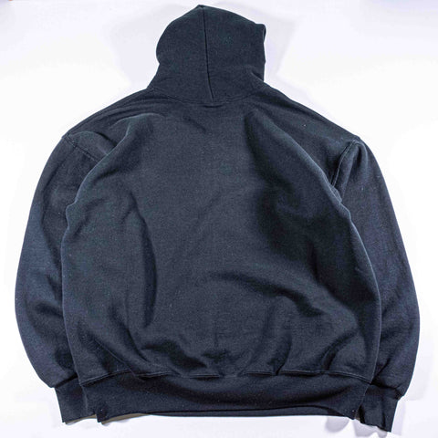 Russell Athletic Blank Black Hoodie Sweatshirt