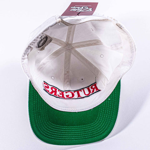 Rutgers University Lacrosse Split Bar Snapback Hat Youngan