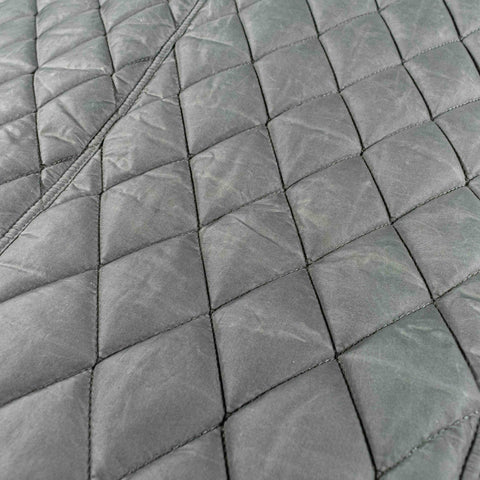 Ralph Lauren Black Label Quilted Riders Vest Gillet Asymetrical