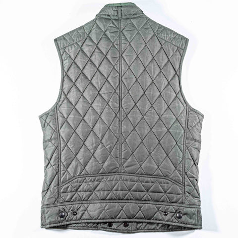 Ralph Lauren Black Label Quilted Riders Vest Gillet Asymetrical