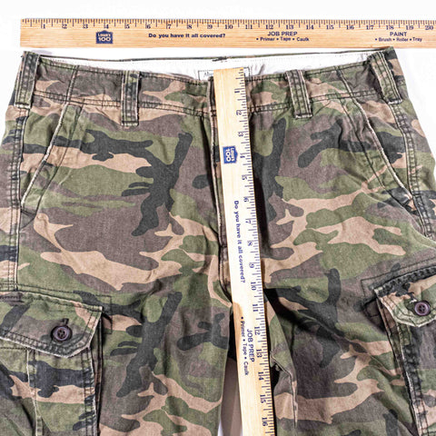 Abercrombie & Fitch Military Camo Cargo Shorts