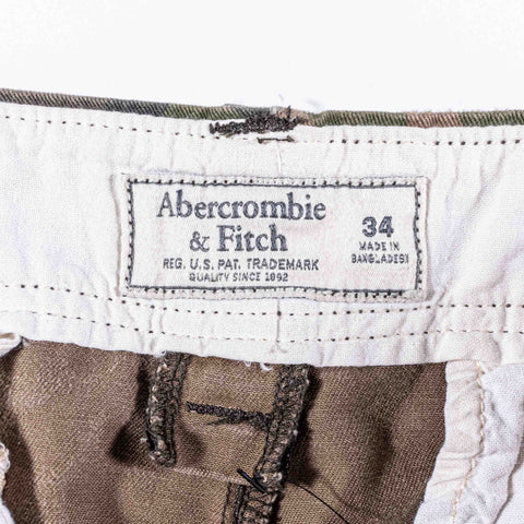 Abercrombie & Fitch Military Camo Cargo Shorts