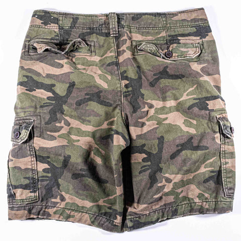Abercrombie & Fitch Military Camo Cargo Shorts