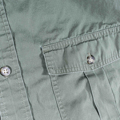 LL Bean Military Utility Safari Shirt 0 CFY6