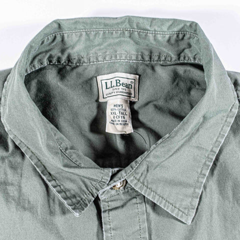 LL Bean Military Utility Safari Shirt 0 CFY6