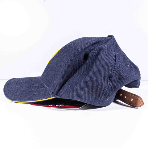 Breitling Leather Strapback Baseball Cap Hat