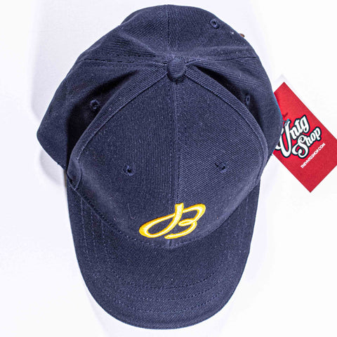 Breitling Leather Strapback Baseball Cap Hat