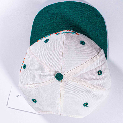 Miami Dolphins Apex One Snapback Hat Wrap Around