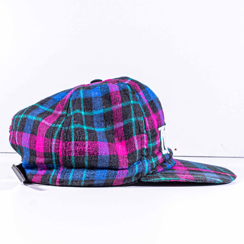 NJIT Plaid Leather StrapBack Hat New Jersey Institute of Technology