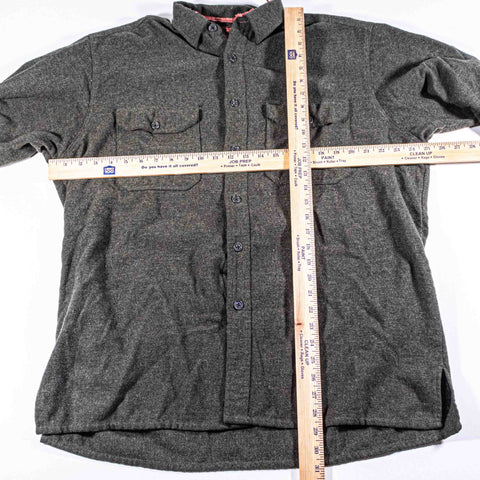 Banana Republic Wool Blend Field Utility Shirt Distressed