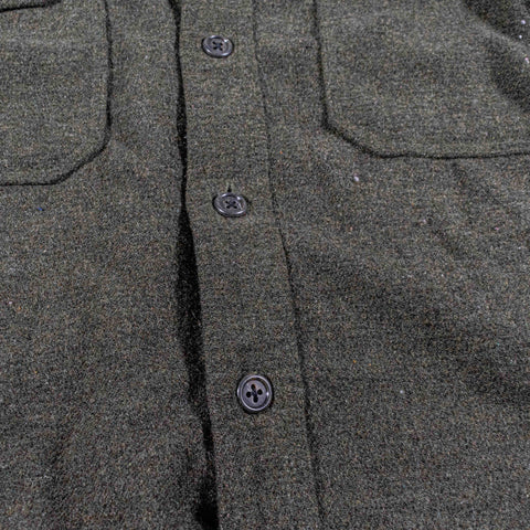Banana Republic Wool Blend Field Utility Shirt Distressed