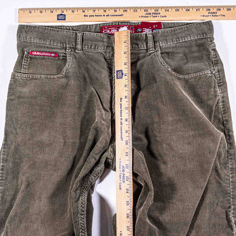 Quiksilver Corduroy Wide Leg Baggy Pants