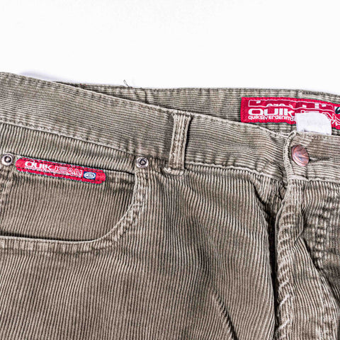 Quiksilver Corduroy Wide Leg Baggy Pants