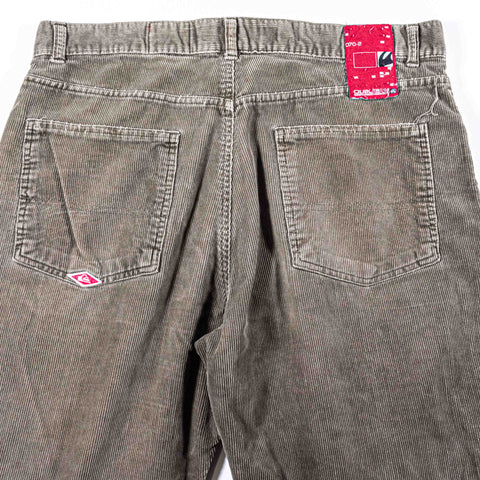 Quiksilver Corduroy Wide Leg Baggy Pants