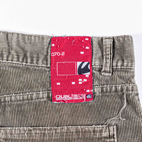 Quiksilver Corduroy Wide Leg Baggy Pants