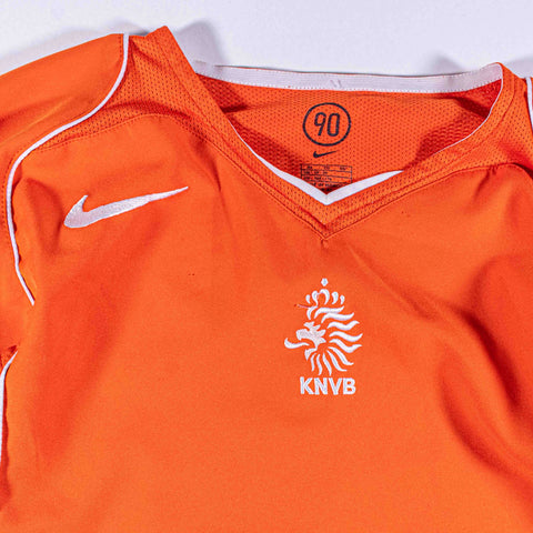 2004 Netherlands Nike Home Jersey Euro 2004