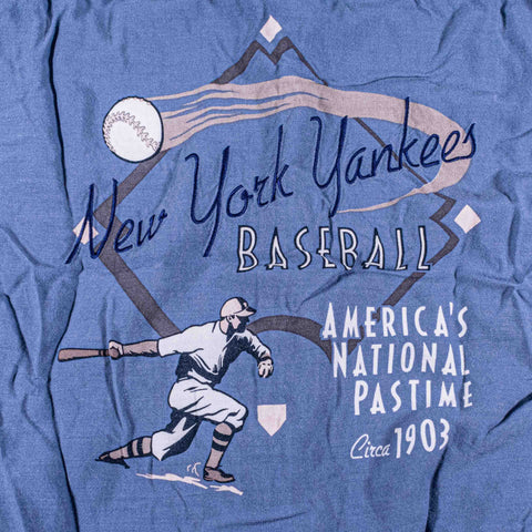 New York Yankees Embroidered Camp Shirt LEE Sport MLB