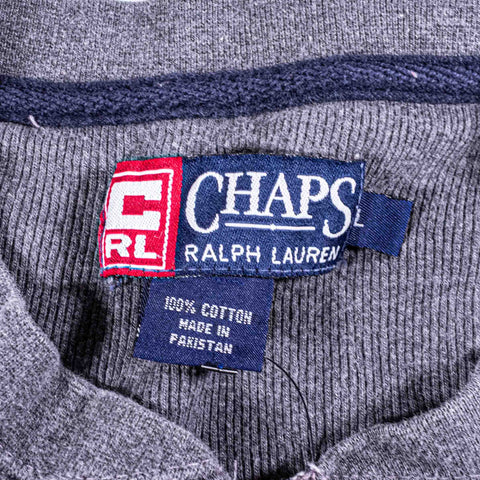 Chaps Ralph Lauren Ribbed Henley Long Sleeve T-Shirt