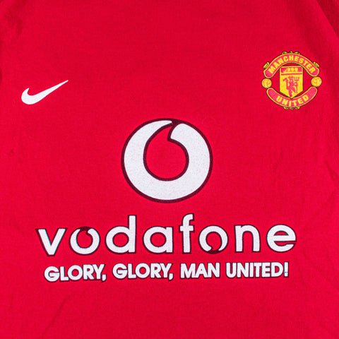 Manchester United 2004 Championsworld Series T-Shirt Tim Howard Van Nistelrooy
