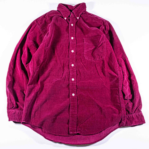 J Crew Oarsman Corduroy Button Down Shirt