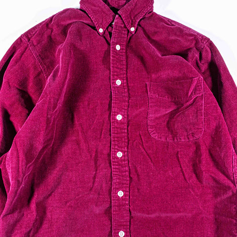 J Crew Oarsman Corduroy Button Down Shirt