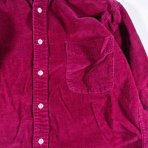 J Crew Oarsman Corduroy Button Down Shirt
