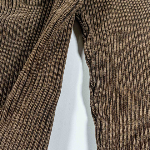 Express Ribbed Lace Up Sweater Made in Japan